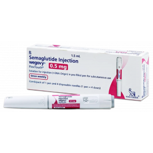 WEGOVY 0.5 MG FLEXTOUCH ( SEMAGLUTIDE ) SOLUTION FOR SUBCUTANEOUS INJECTION PRE-FILLED PEN